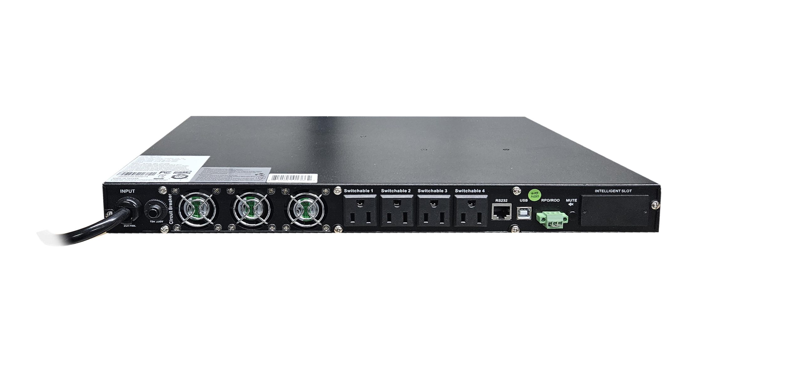 J90 Lithium UPS — 1U High-Density Online Rack UPS - Xtreme Power